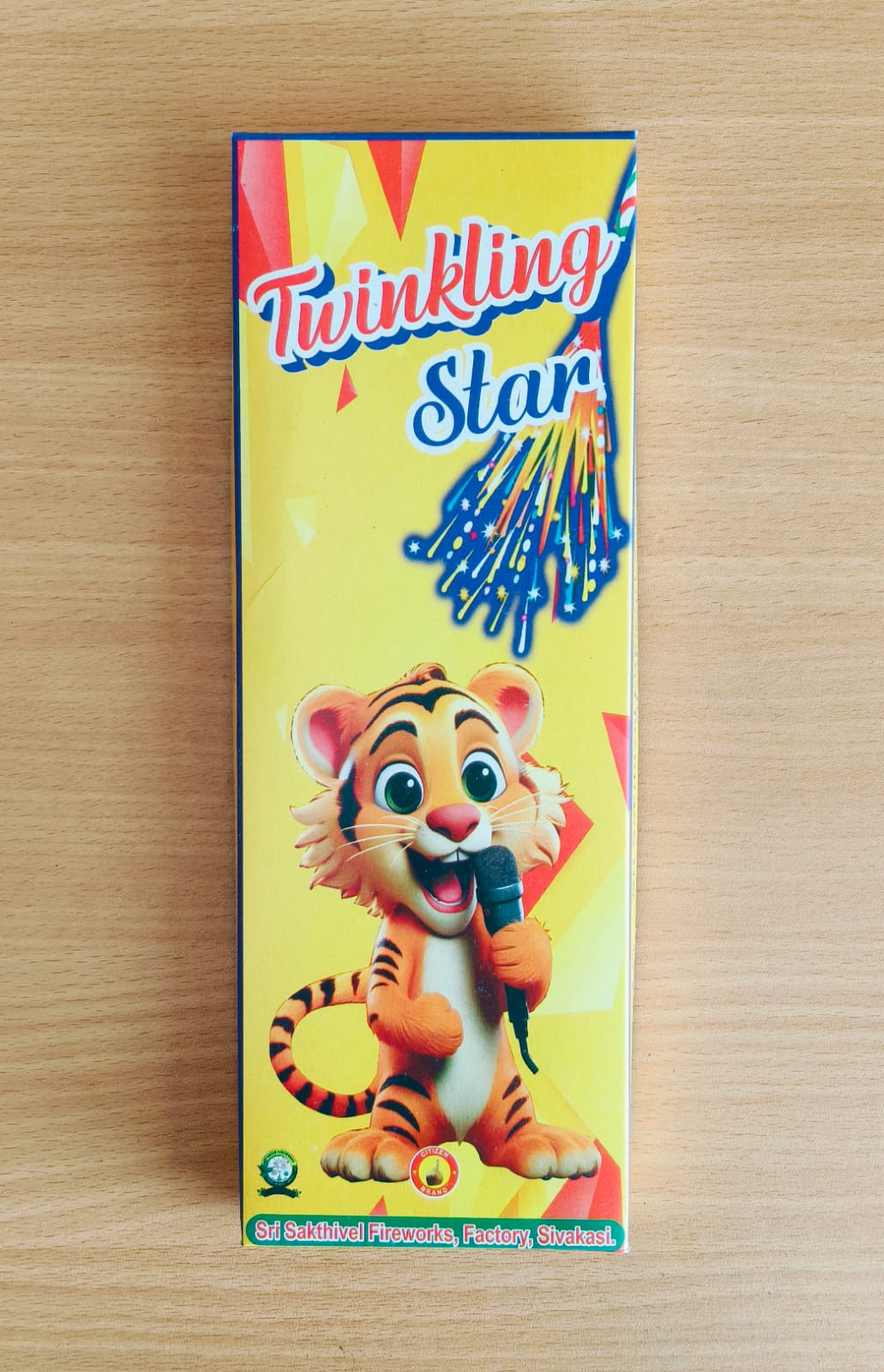 4" Twinkling Star