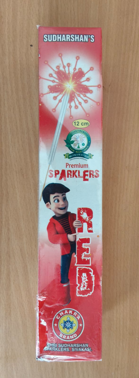12 Cm Red Sparklers