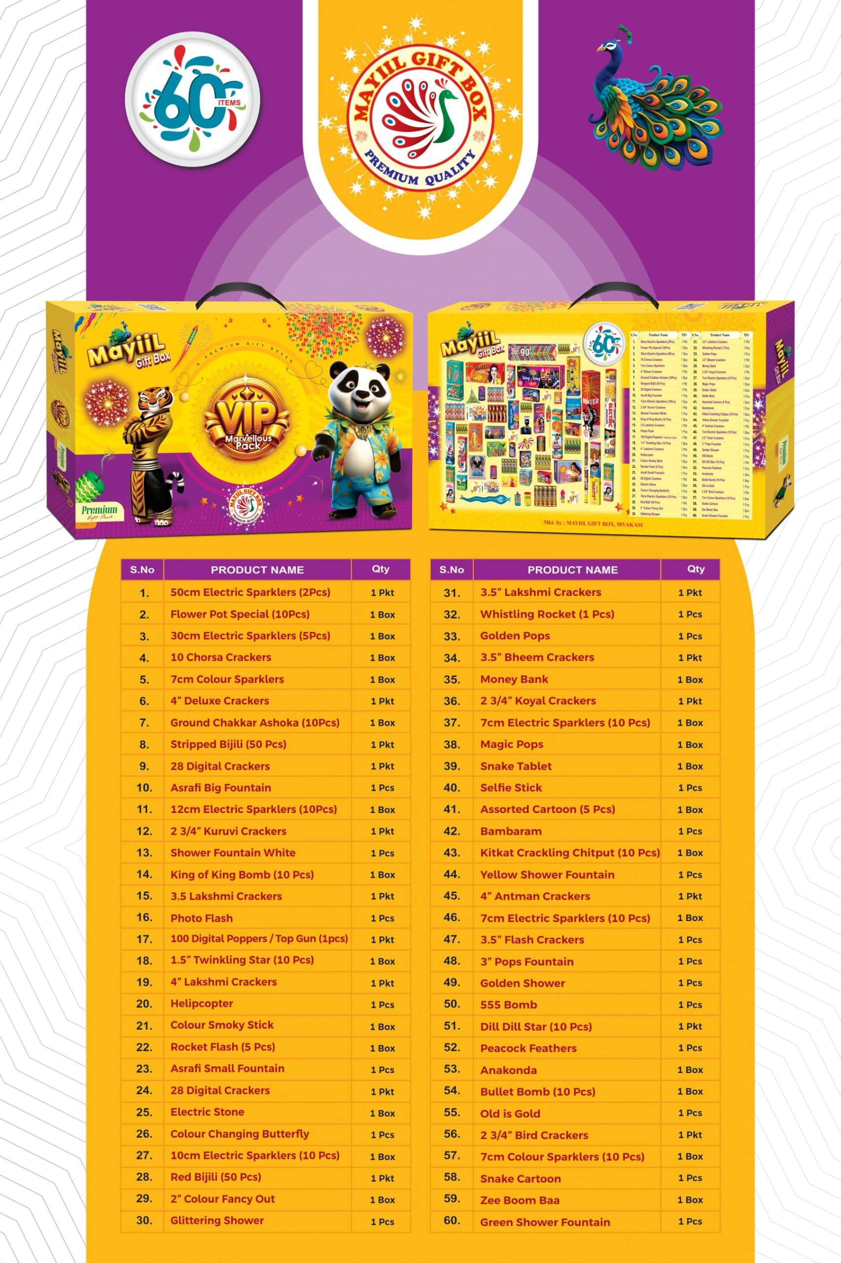 Gift Box 60 Items