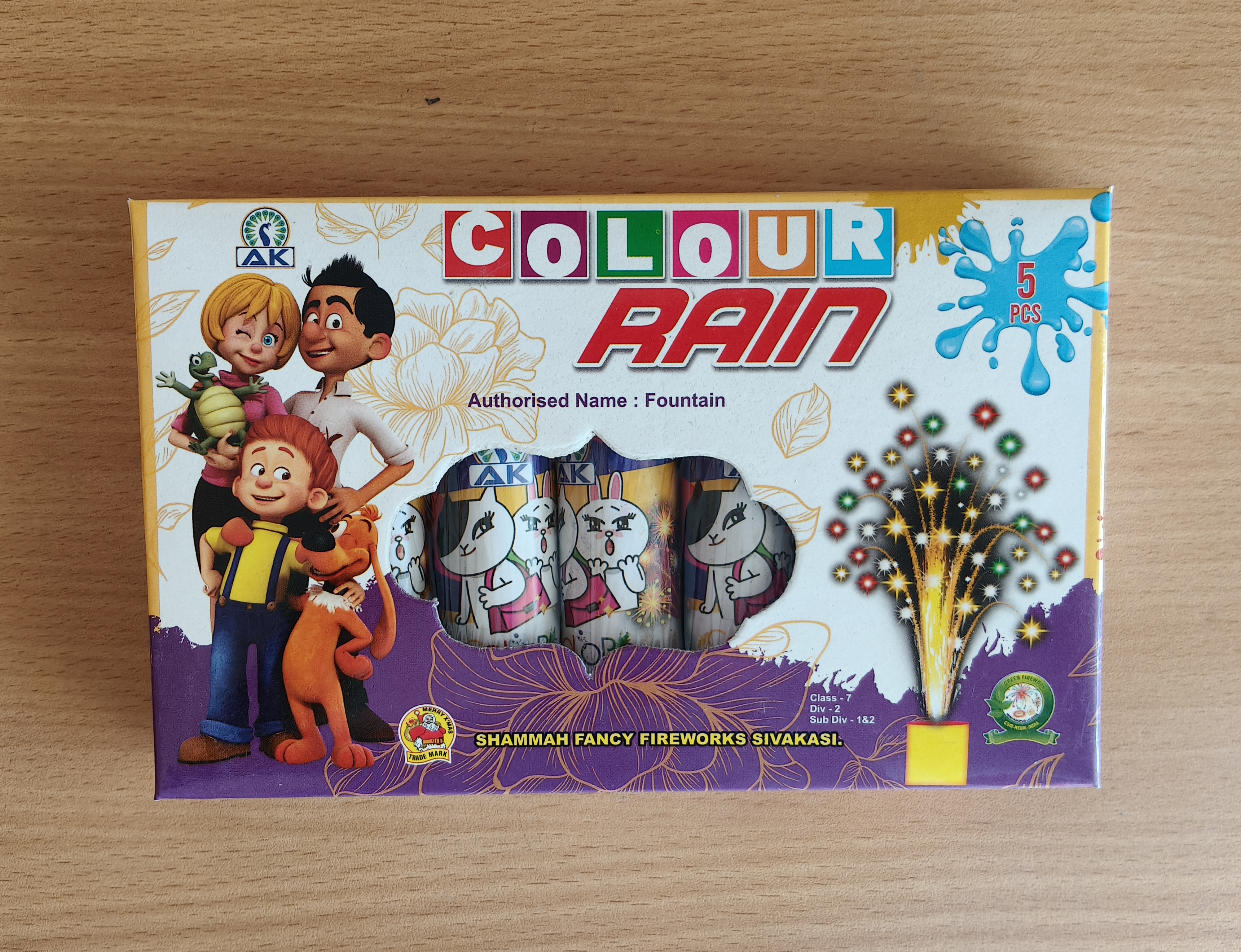 Color Rain (5 Pcs)